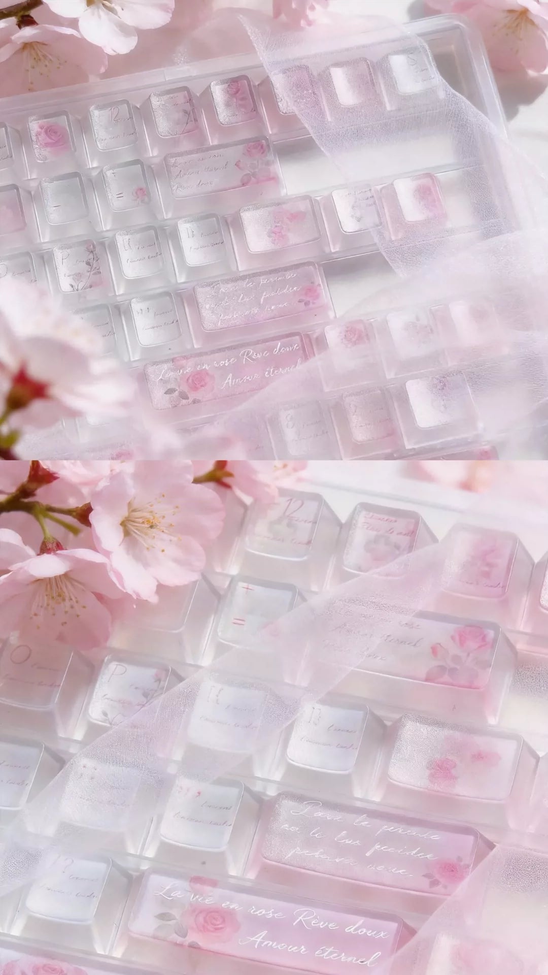 #0289 PINKROSE Misty Keycap Cherry Profile