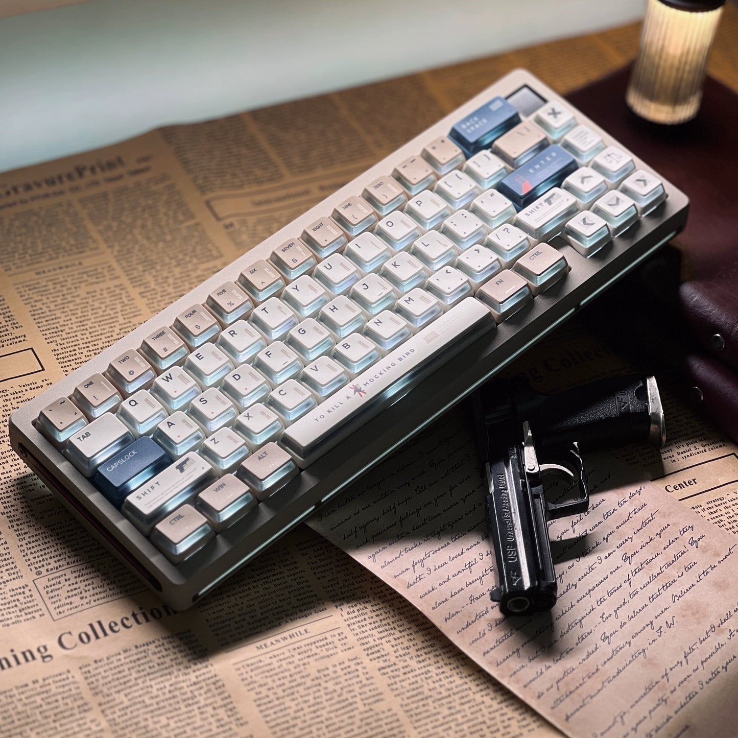 #0248 To Kill A Mockingbird Nuclear-Powered Designed By Keycerberus(not including keyboard)