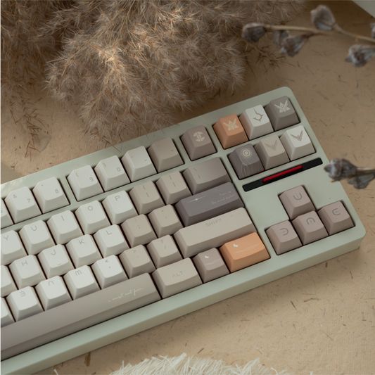 #0175 Dune Light Khaki Keycap Cherry Profile Designed By MoCoo