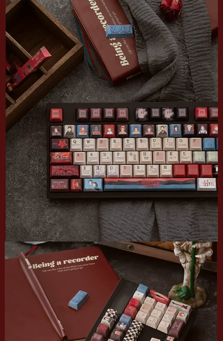 #0267 Stranger Things Keycap Cherry/MOA Profile (not Including Keyboard)