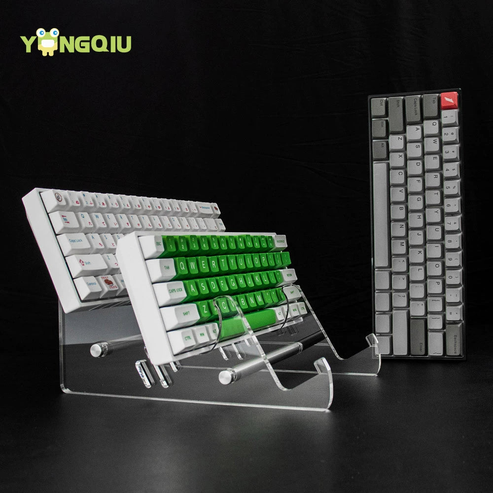 Keyboard Display Bracket Multi-layer Acrylic Transparent/colorful Keyboard Storage Rack