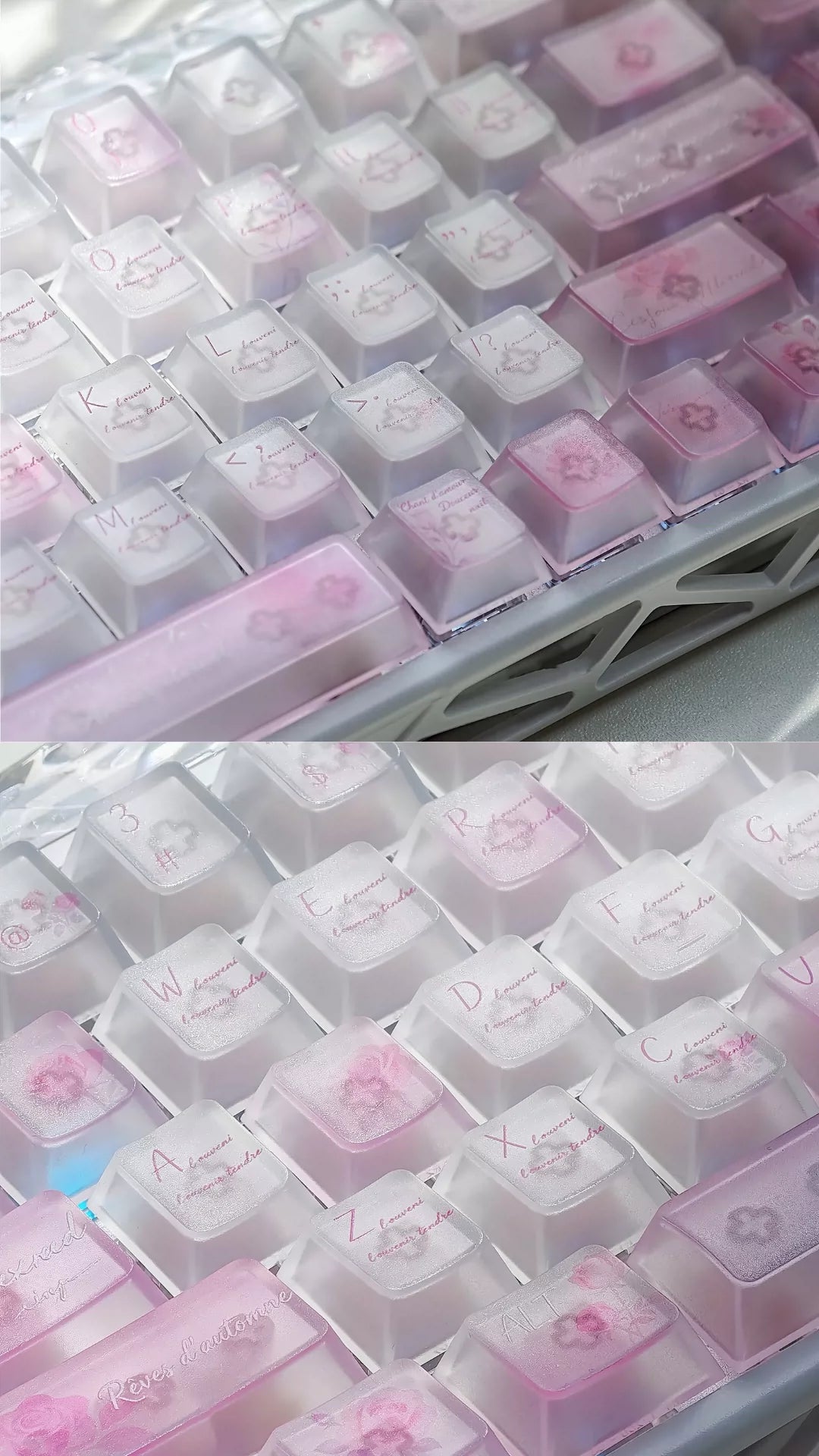 #0289 PINKROSE Misty Keycap Cherry Profile