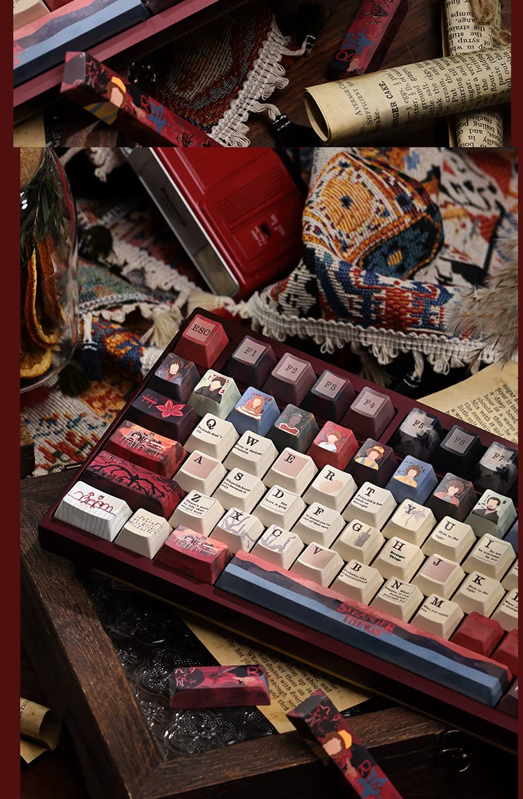 #0267 Stranger Things Keycap Cherry/MOA Profile (not Including Keyboard)