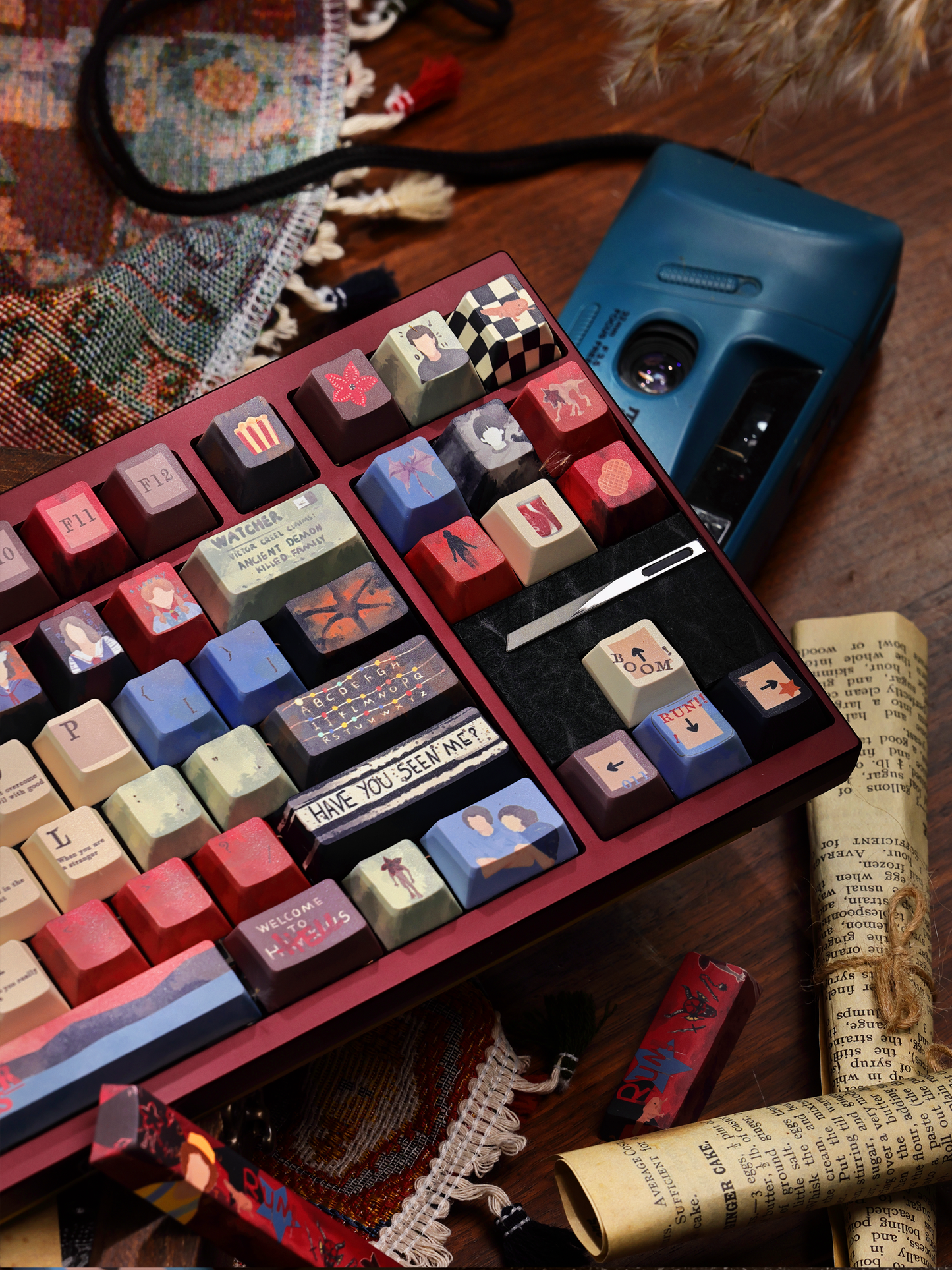 #0267 Stranger Things Keycap Cherry/MOA Profile (not Including Keyboard)