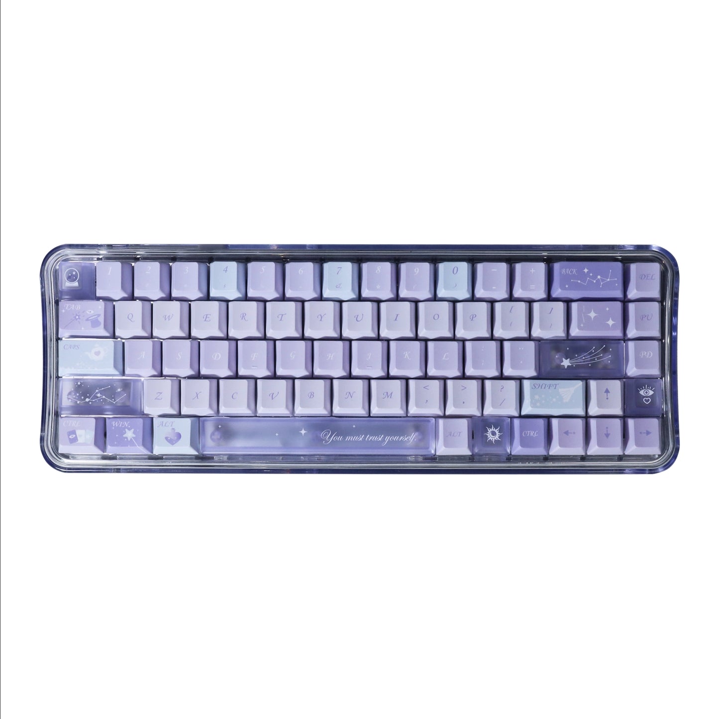 #0221 Purple Crystal Magic Lab Keycap Designed By Dorakey