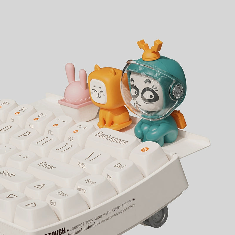 #0215 Lofree Blind Box Keyboard Toy Doll & the tray (not including keyboard)