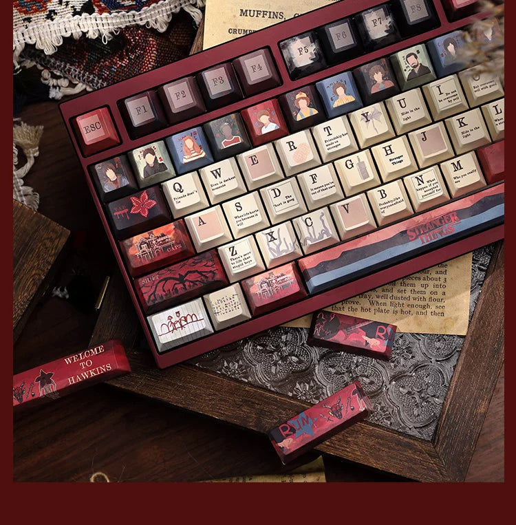 #0267 Stranger Things Keycap Cherry/MOA Profile (not Including Keyboard)