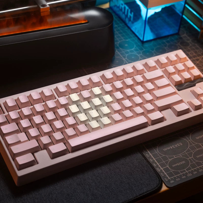 #0253 Symphony Pearl Shade Keycap Cherry Profile PBT1.7 Thickness Designed By FRONTIER