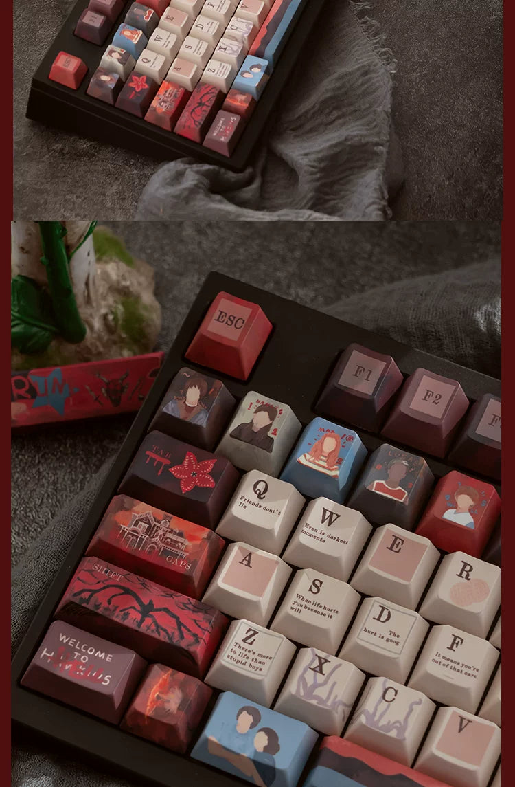 #0267 Stranger Things Keycap Cherry/MOA Profile (not Including Keyboard)