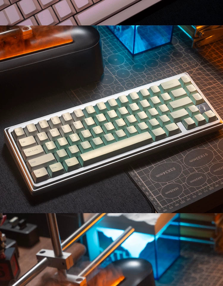 #0253 Symphony Pearl Shade Keycap Cherry Profile PBT1.7 Thickness Designed By FRONTIER