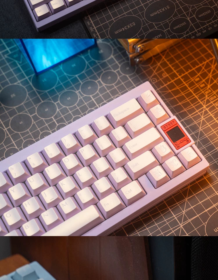 #0253 Symphony Pearl Shade Keycap Cherry Profile PBT1.7 Thickness Designed By FRONTIER