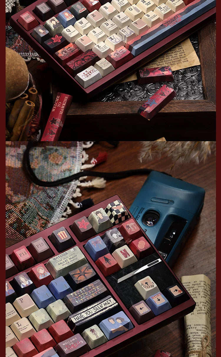 #0267 Stranger Things Keycap Cherry/MOA Profile (not Including Keyboard)