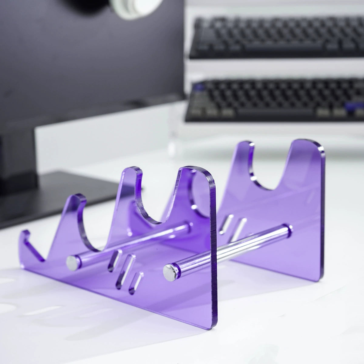 Keyboard Display Bracket Multi-layer Acrylic Transparent/colorful Keyboard Storage Rack