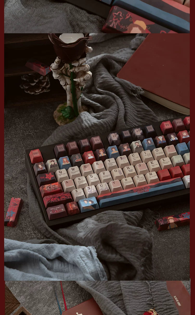 #0267 Stranger Things Keycap Cherry/MOA Profile (not Including Keyboard)