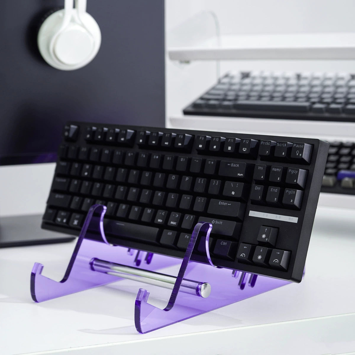 Keyboard Display Bracket Multi-layer Acrylic Transparent/colorful Keyboard Storage Rack