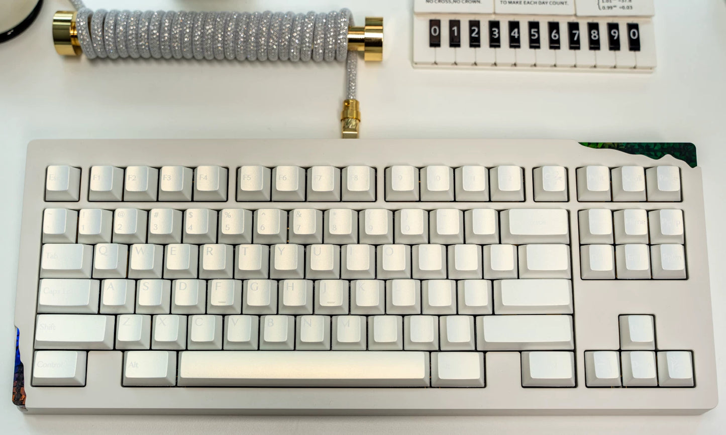 #0253 Symphony Pearl Shade Keycap Cherry Profile PBT1.7 Thickness Designed By FRONTIER