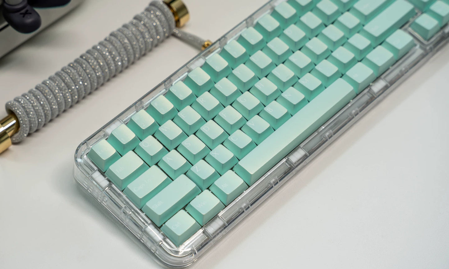 #0253 Symphony Pearl Shade Keycap Cherry Profile PBT1.7 Thickness Designed By FRONTIER