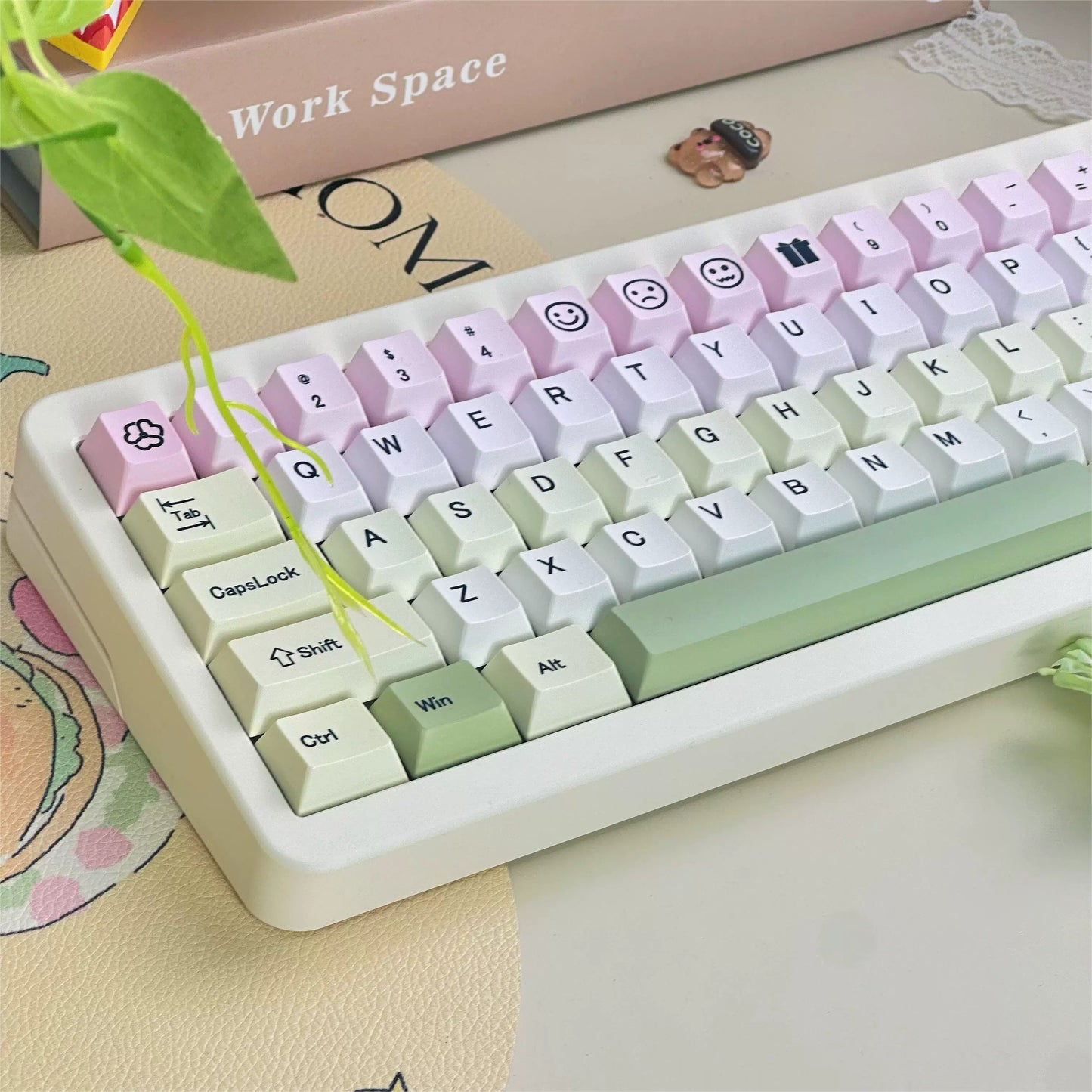 002 Peach Grape Oolong Tea Keycap Cherry Profile 139 Keys