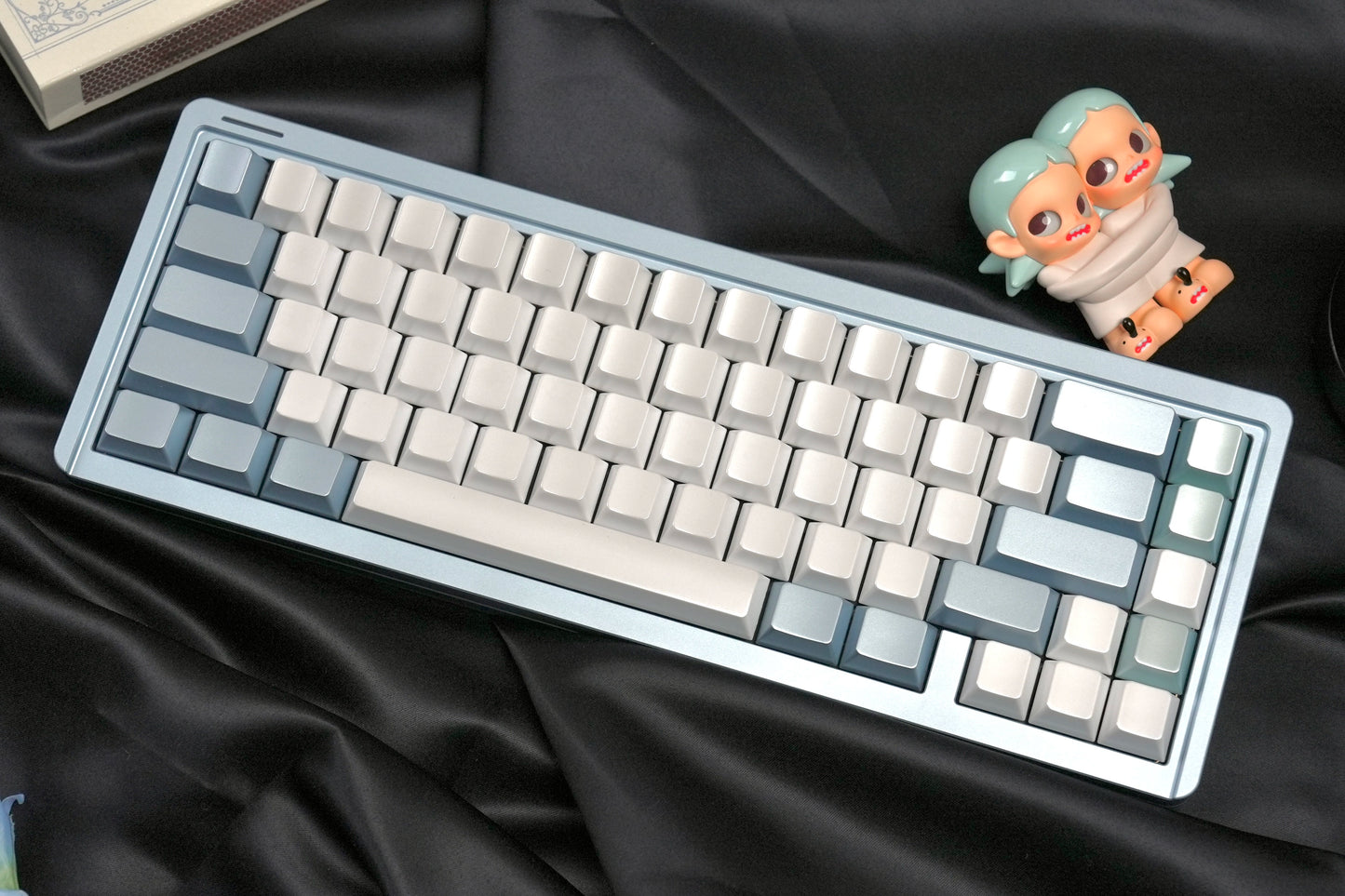 #0246 Pearl Tears Keycaps Cherry Profile Designed By Keyria Labs (not including keyboard)