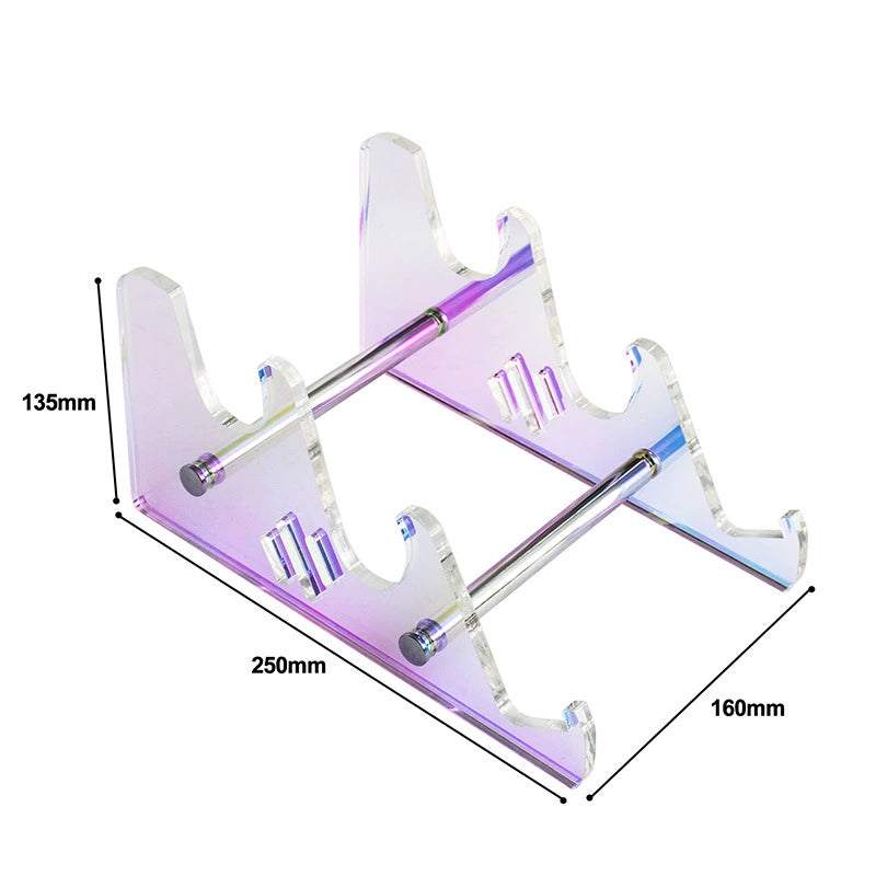 Keyboard Display Bracket Multi-layer Acrylic Transparent/colorful Keyboard Storage Rack