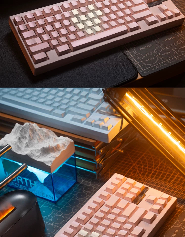 #0253 Symphony Pearl Shade Keycap Cherry Profile PBT1.7 Thickness Designed By FRONTIER
