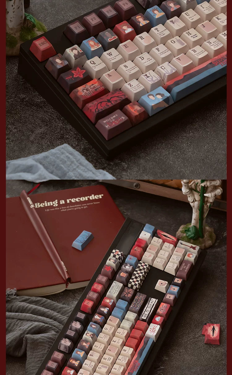 #0267 Stranger Things Keycap Cherry/MOA Profile (not Including Keyboard)