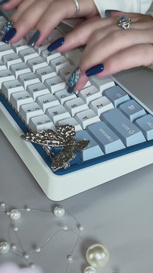 Unboxing Sample For Sales ONLY 1 Instock Varmillo Minilo65% Bluebell Hot-Swap Tri-Mode Backlit Mechanical Keyboard
Kailh Prestige Silent Switches