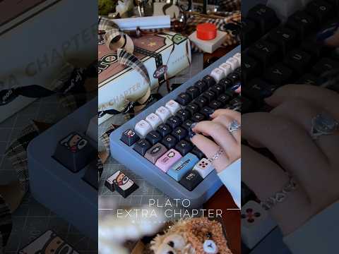 ONLY 1 Instock Prebuilt Aluminum Customized Mechanical Keyboard Matrix Meta75 Istanbul Dirty Blue Set （With Switch & Keycaps）
