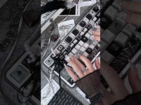 Unboxing Sample For Sales ONLY 1 Instock KiiBOOM Breeze75 Aluminum Tri-Mode Mechanical Customized Keyboard ➕ Ashey Dance Keycap Set（not including  pad & decoration）